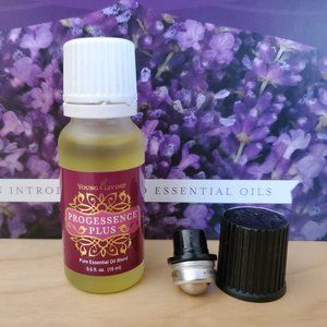 Young Living Essential Oil Progessence 15 ml and Roller Cap New Sealed